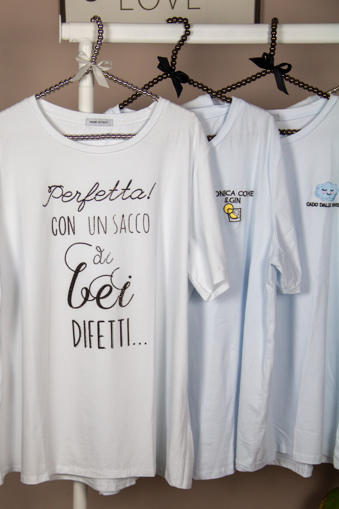 T-shirt over simpatica