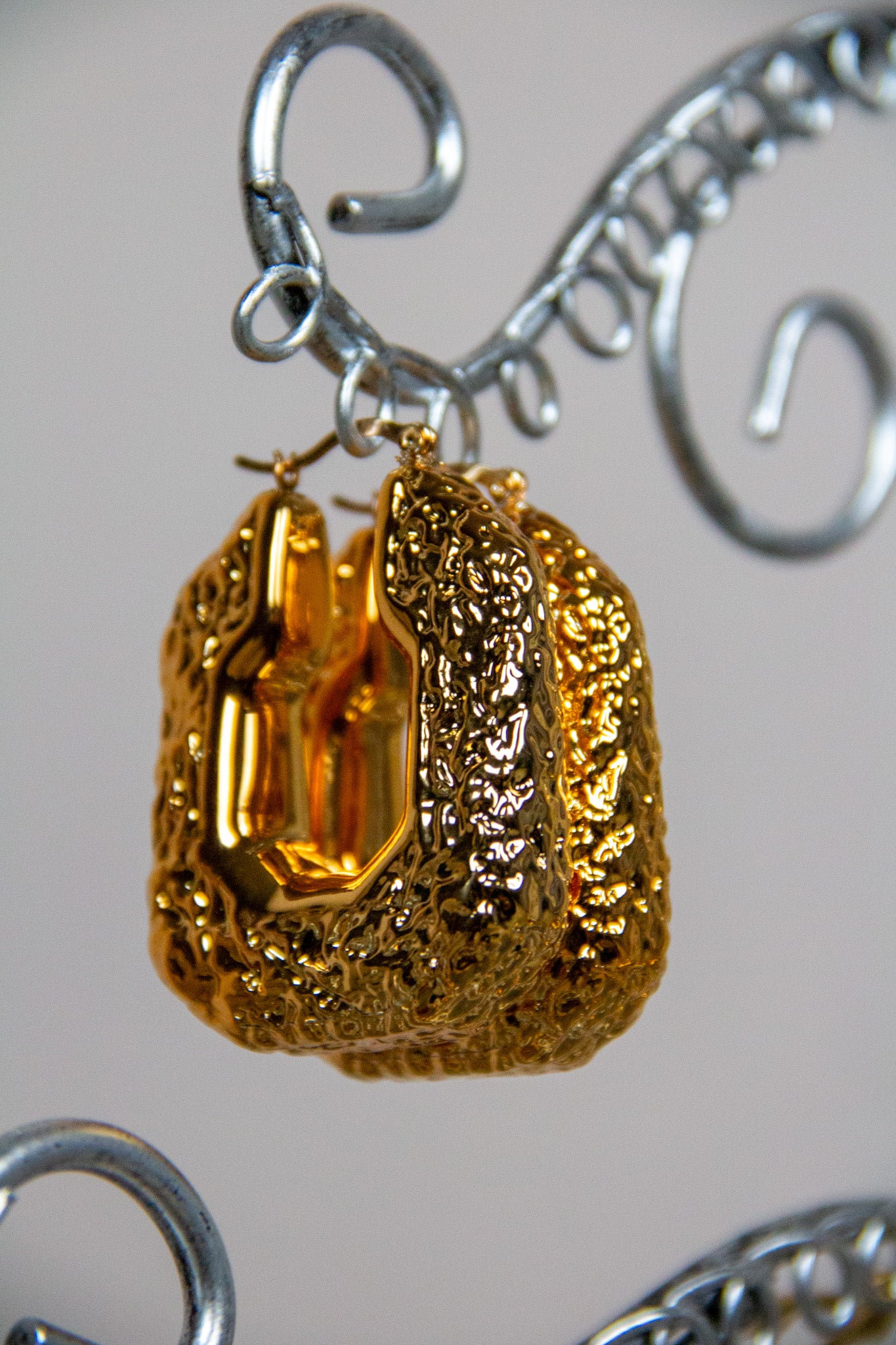 Orecchini Petra gold