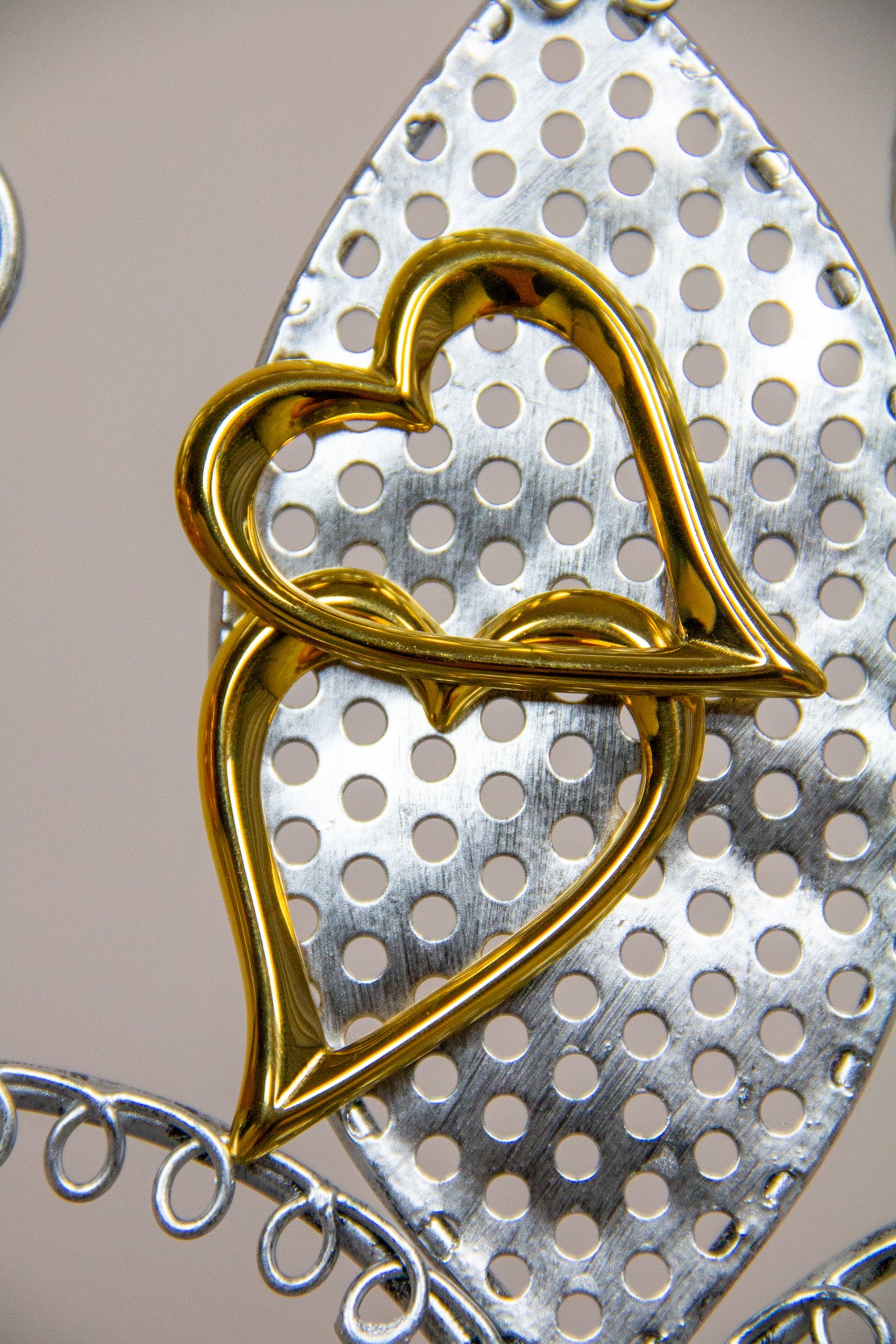 Orecchini pendenti a cuore