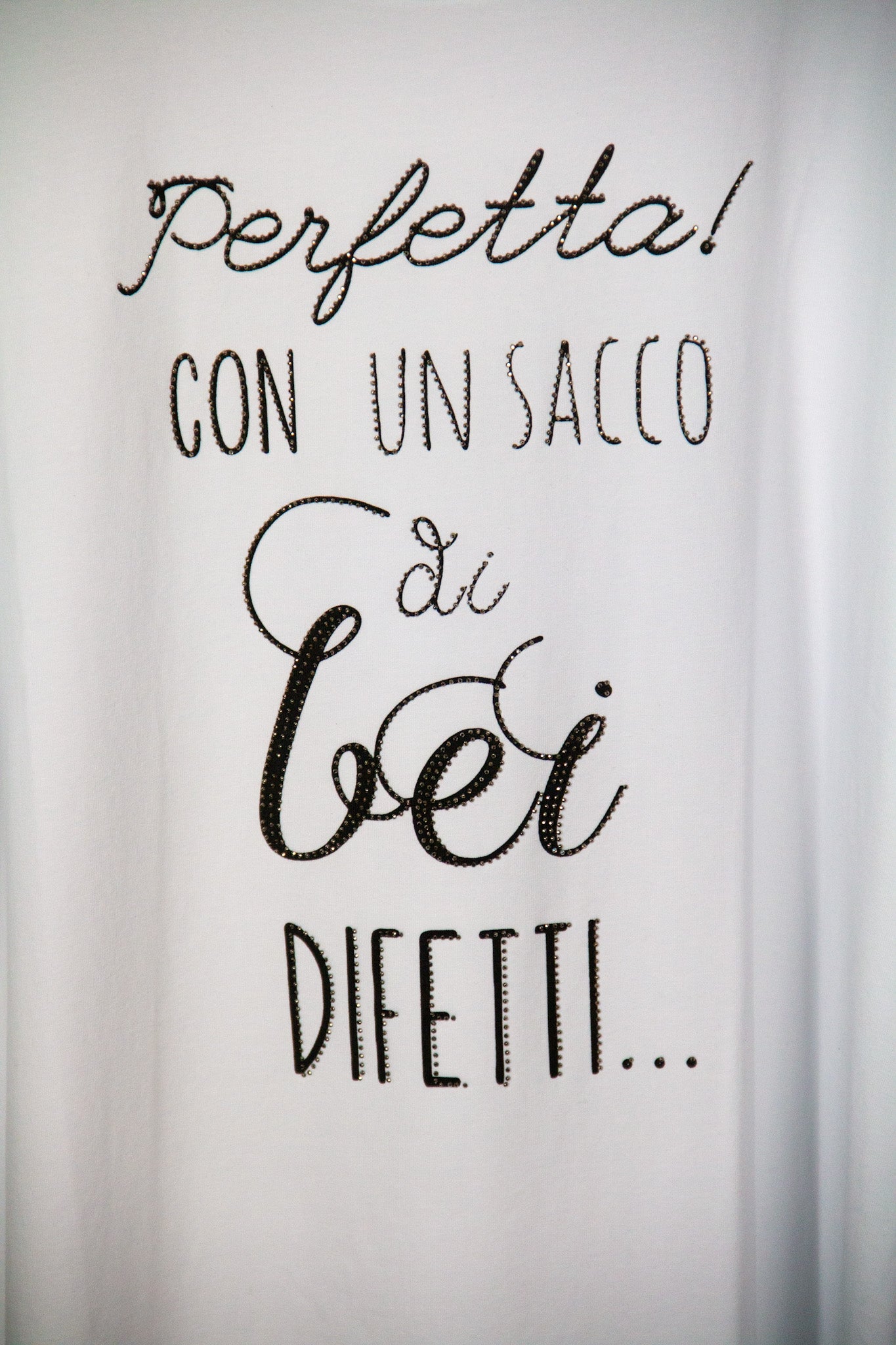 T-shirt over simpatica