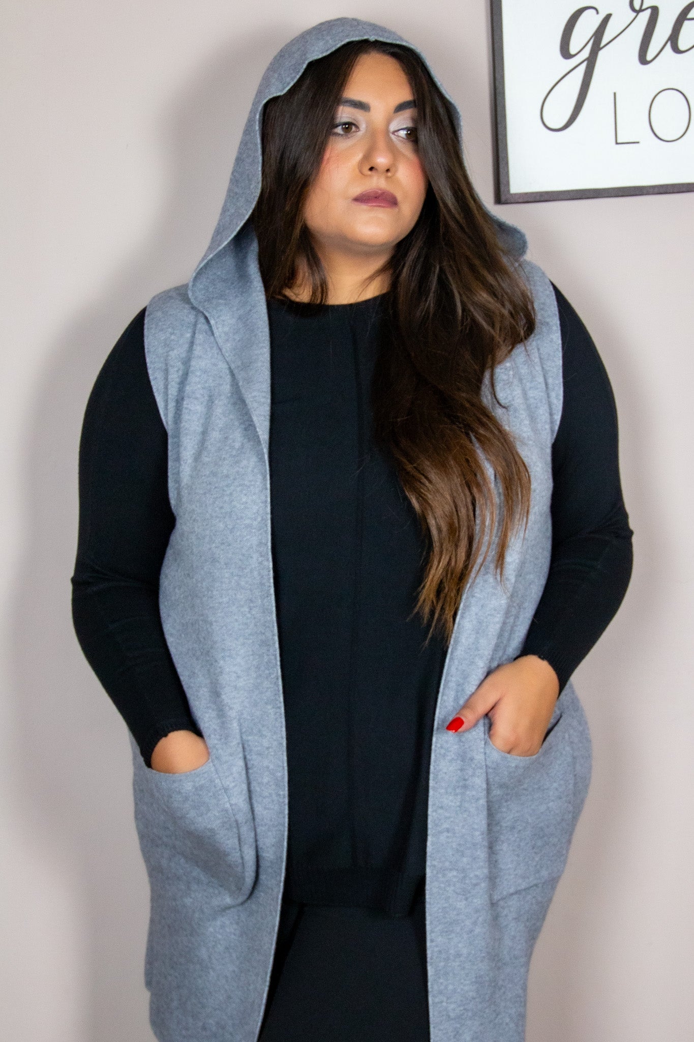 Cardigan smanicato Melly