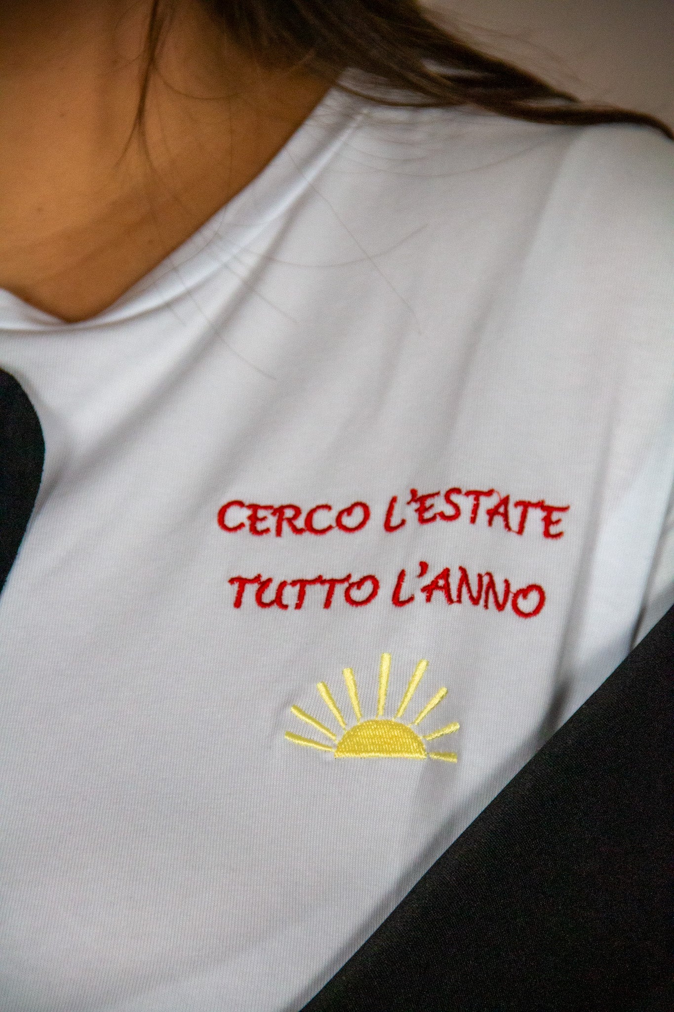 T-shirt over simpatica